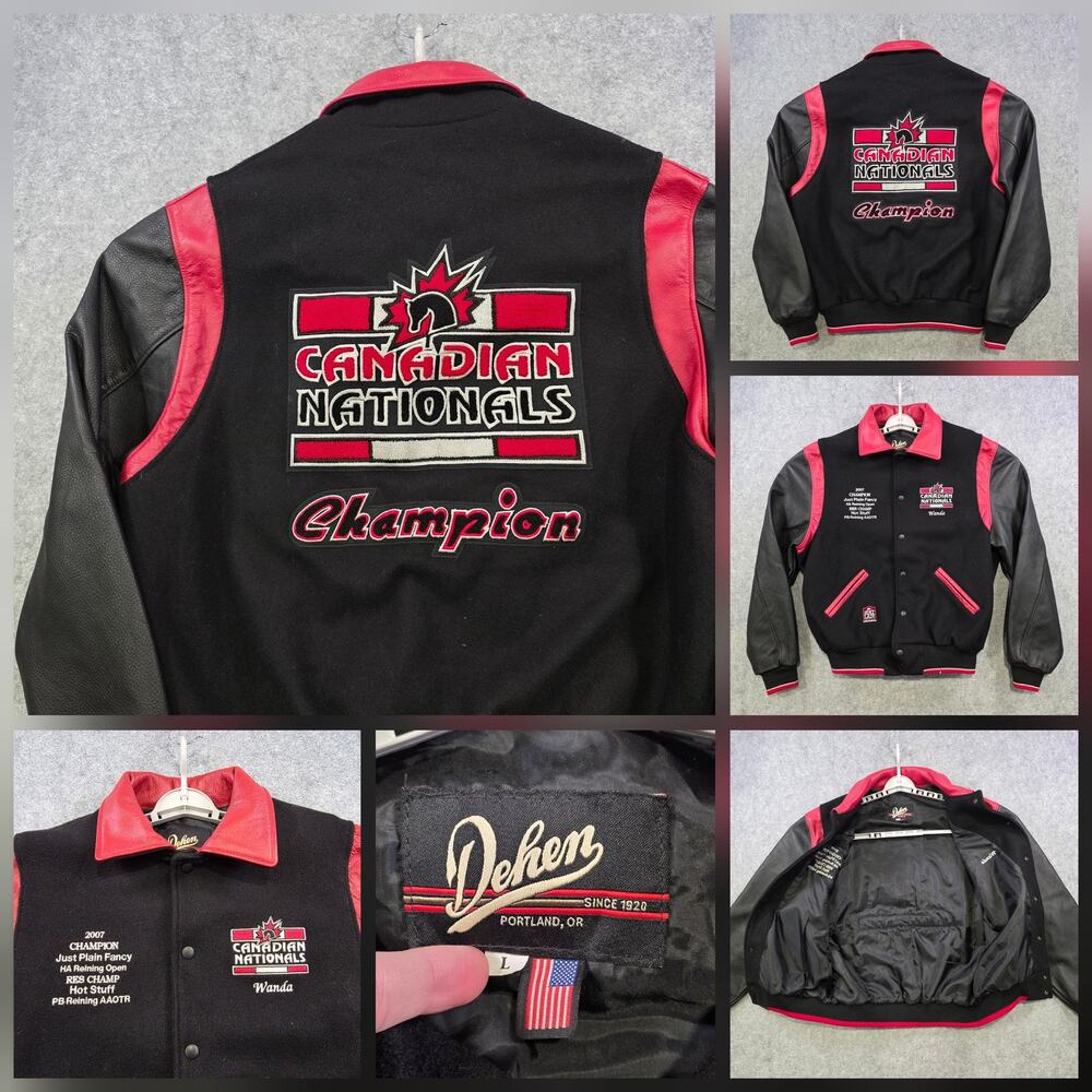 VTG Arabian‎ Horse Association AHA Jacket Large 2007 Canadian Nationals Champion